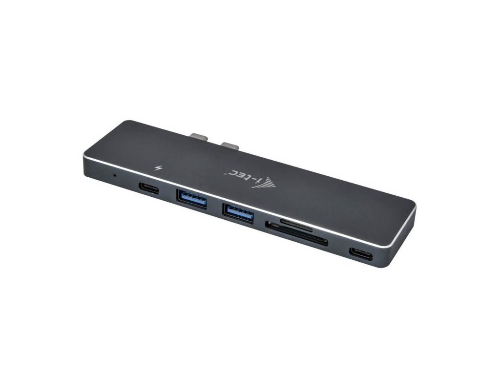 OPRAVENÉ - i-tec dokovací stanice USB-C Metal/ 2x USB 3.1 Type C/ HDMI/ SD/MicroSD/ for Apple MacBook Pro + Power Delive...
