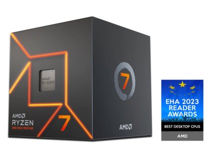 AMD Ryzen 7 7700 / LGA AM5 / max. 5,3GHz / 8C/16T / 40MB / 65W TDP / BOX vč. chladiče Wraith Prism