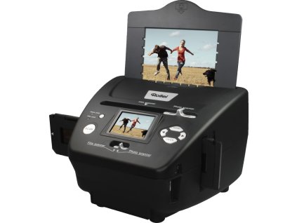 ROLLEI skener DF-S 240 SE/ Negativy + Vizitky + Fotky/ 5Mpx/ 1800dpi/ 2,4" LCD/ SDHC/ USB