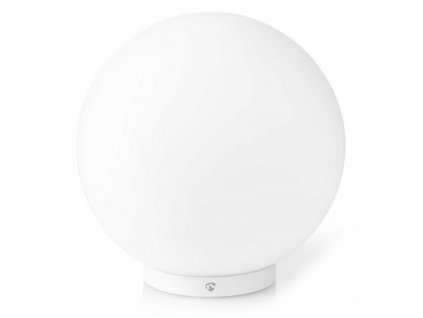 NEDIS Wi-Fi chytré náladové RGB světlo/ kulaté/ průměr 20 cm/ teplá až studená bílá/ 360 lm/ 5 W/ sklo/ Android & iOS