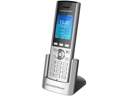 Grandstream WP820 telefon, 2.4" TFT barevný LCD displej, 2x SIP, dual band WiFi, BT, Micro USB, 3.5mm jack