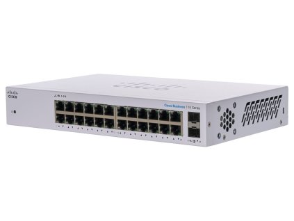 Cisco CBS110-24T-EU 24-port GE Unmanaged Switch, 2x 1G SFP Shared