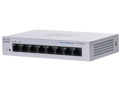 Cisco CBS110-8T-D-EU 8-port GE Unmanaged Switch, Desktop
