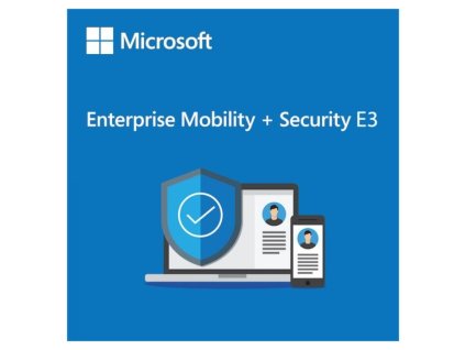 Elektronická licence: Microsoft CSP Enterprise Mobility + Security E3 předplatné 1 rok, vyúčtování ročně