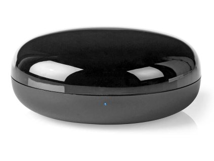 NEDIS Wi-Fi chytrý univerzální dálkový ovladač/ infračervený/ USB/ Google Home/ Alexa/ černý