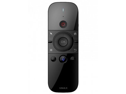 UMAX bezdrátový ovladač Air Mouse M1/ vestavěná klávesnice/ Lion baterie/ hlasová podpora/ USB/ Android/ W10/ Linux