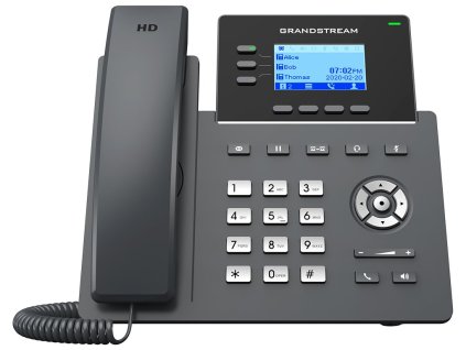 Grandstream GRP2603/ VoIP telefon/ 2,48" podsvícený grafický display/ 6x SIP/ 2x LAN/ GDMS