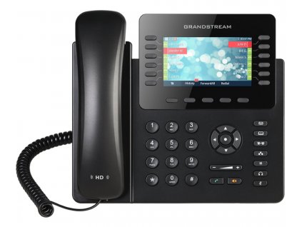 Grandstream GXP2170 VoIP telefon   6xSIP účet, HD audio, 5prog.tl.+48 předvoleb, bluetooth, EHS,barevný LCD,2x GLAN