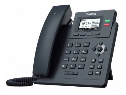 Yealink SIP-T31P   IP telefon/ 2x SIP/ CZ/SK displej/ 2x 100Mbit