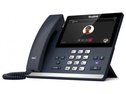 Yealink MP56 IP telefon, 7" barevný IPS LCD dotykový displej, BT+WiFi, 2x GbE RJ45, PoE, Teams/SfB