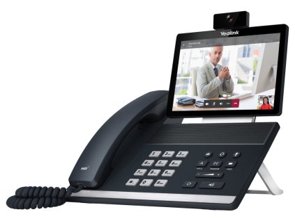 Yealink VP59 IP telefon, 8" barevný IPS LCD dotykový displej, BT+WiFi, FHD cam,2x GbE RJ45, PoE, 27 prog. tl., Teams/SfB