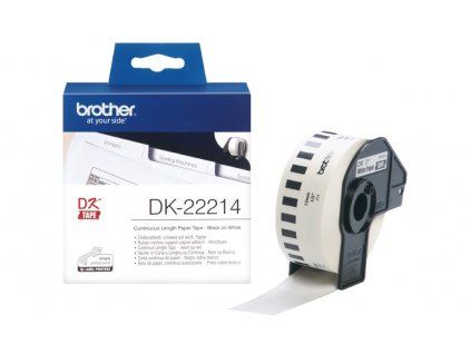 BROTHER papírová role DK-22214/ QL/ 12mm x 30,48m