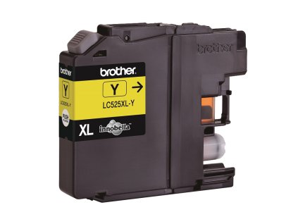 BROTHER inkoustová náplň LC-525XLY/ Žlutá/ 1300 stran