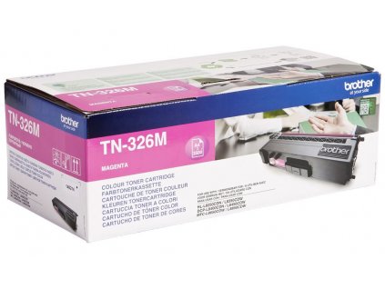 BROTHER tonerová kazeta TN-326M/ DCP-L8400,L8450/ HL-L8250,L8350/ MFC-L8650,L8850/ 3500 stránek/ purpurový