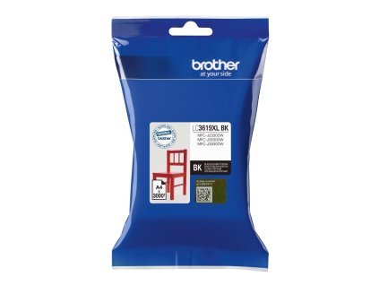 BROTHER inkoustová náplň LC-3619XLBK pro Brother MFCJ2330, 3530, 3930 / černá