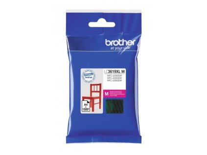 BROTHER inkoustová náplň LC-3619XLM pro Brother MFCJ2330, 3530, 3930 / purpurová