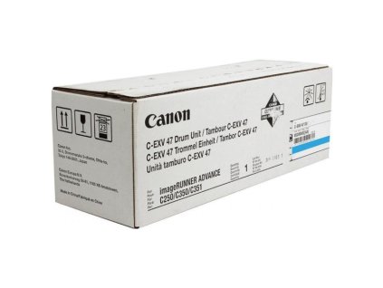 Canon originální  DRUM UNIT C-EXV47 CYAN  iR Advance C250/ C350/C351/C1335/C1325 Cyan podle typu až 33 000 stran A4 (5%)