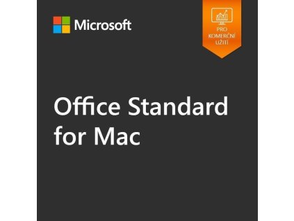 Elektronická licence: Microsoft CSP Office LTSC Standard for Mac 2024 - trvalá licence pro školy