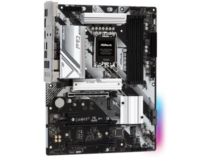 ASRock B760 PRO RS/D4 / Intel B760 / LGA1700 / 4x DDR4 / 3x M.2 / HDMI / DP / USB-C / ATX