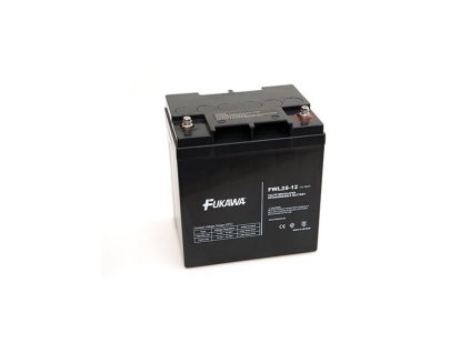 FUKAWA olověná baterie FWL 28-12 do APC/ AEG/ EATON/ Powerware/ 12V/ 28Ah/ životnost 10 let/ závit M5