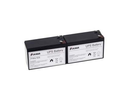 FUKAWA olověná baterie FWU123 do UPS APC/ výměnná sada za RBC123