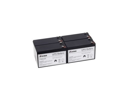 FUKAWA olověná baterie FWU23 do UPS APC/ výměnná sada za RBC23