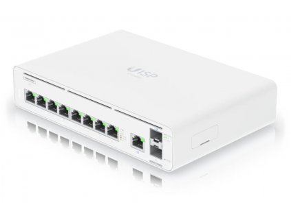 Ubiquiti UISP Console - Router, předinstal. UISP aplikace, 9x GbE port, 2x SFP+ port