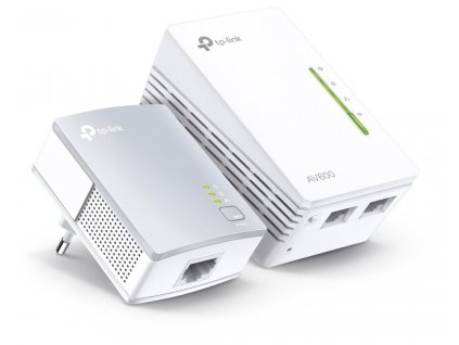 TP-Link TL-WPA4220KIT Powerline adaptéry, 500Mbps, WiFi, set TL-WPA4220 a TL-PA4010