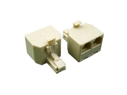 DATACOM Rozdvojka UTP CAT3  3xRJ11 (6p4c-1M/2F)