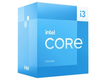 INTEL Core i3-13100 / Raptor Lake / LGA1700 / max. 4,5GHz / 4C/8T / 12MB / 60W TDP / BOX