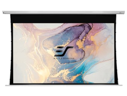 ELITE SCREENS plátno elektrické motorové 120" (305cm)/ 16:9/ 149,6x265,7cm/ case bílý/ 12" drop/ CLR StarBright/ pro UST