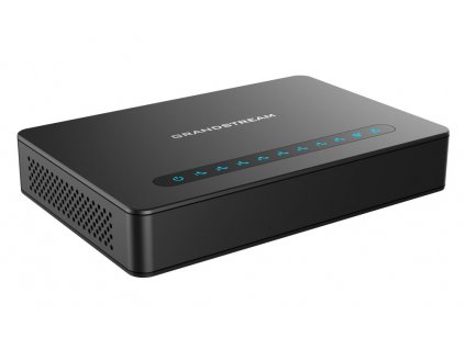 Grandstream HT818 analogový převodník 8x FXS, 2 SIP účty, 2x Gbit LAN, NAT router, 3-cestná konf., auto-provisio.