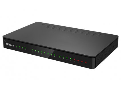 Yeastar S412, 8 FXS portů, 8 SIP účtů, 4 Trunky, 2 Ethernet porty
