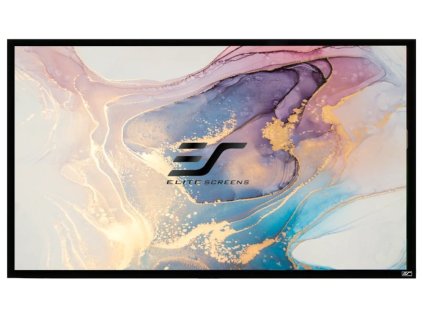 ELITE SCREENS plátno v pevném rámu 120" (304,8cm)/ 4:3/ 182,9×243,8cm/ gain 1.1/ rám černý 6cm