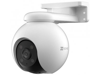 EZVIZ IP kamera H8 Pro 3K/ PTZ/ Wi-Fi/ 5Mpix/ krytí IP65/ objektiv 4mm/ H.265/ IR přísvit až 30m/ bílá