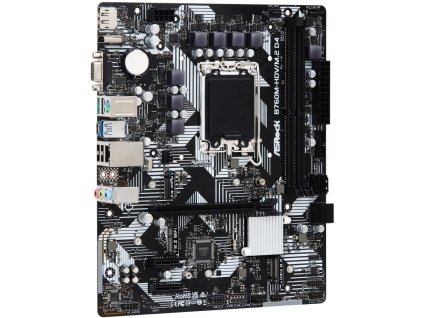 ASRock B760M-HDV/M.2 D4 / Intel B760 / LGA1700 / 2x DDR4 / 2x M.2 / VGA / HDMI / DP / USB-C / mATX