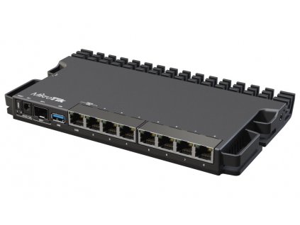 MikroTik RouterBOARD RB5009UG+S+IN, 4x 1,4 GHz, 7x GbE, 1x 2,5 GbE PoE+, USB 3.0, SFP+, L5