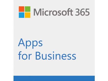 Elektronická licence: Microsoft CSP Microsoft 365 Apps for business předplatné 1 rok, vyúčtování měsíčně