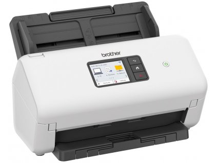 BROTHER stolní skener dokumentů Brother ADS-4500W / oboustranný / A4 / 35 stran / dotykový displej / LAN / WiFi