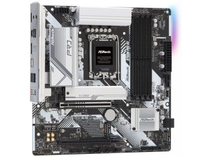 ASRock B760M Pro RS / Intel B760 / LGA1700 / 4x DDR5 DIMM / 3x M.2 / HDMI / DP / USB-C / mATX