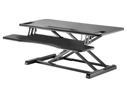 Neomounts  NS-WS300BLACK / Workstation - sit-stand workplace (height adjustment: 11-51 cm) / Black