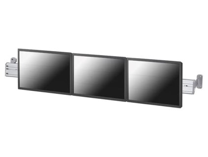 Neomounts  FPMA-WTB100 / Flat Screen Wall Toolbar for 3 screens (130 cm wide) / Silver