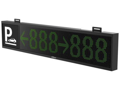 Dahua LED info displej pro parkoviště a garáže, 2x šipka + 2x číslo, 3 barvy, IP50
