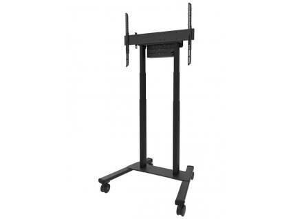 Neomounts FL55-875BL1/Držák displeje/vozík/37-100"/4 kolečka/VESA 800X600/nosn. 110kg/mot. nast.výšky/černý