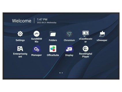 ViewSonic Flat Display CDE7530/75"/24-7 LCD/3840x2160/8ms/450cd/HDMI x 3/USB A x 2/USB-C/RJ45/RS232/repro/Android