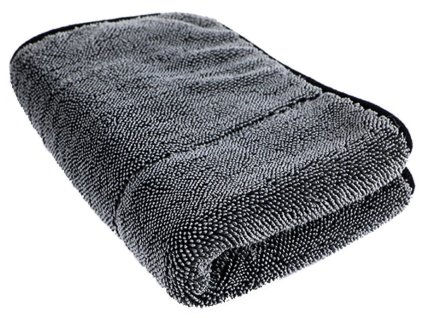 COLORWAY oboustranná utěrka z mikrovlákna/ 50x60/ 1200gsm/ pro automobil/ šedivá