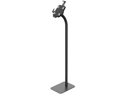 Neomounts FL15-625BL1/Držák tabletu/na podlahu/7,9-11" /náklon/rotace 360°/123,8cm/tloušťka tabletu 0-8,5mm/černý