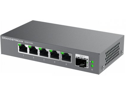 Grandstream GWN7700M Unmanaged Network Switch 5 2,5Gb portů / 1 SFP+
