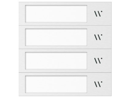 XtendLan modul 4x tlačítko dotykové (DPC-IP81 a DPC-D281)