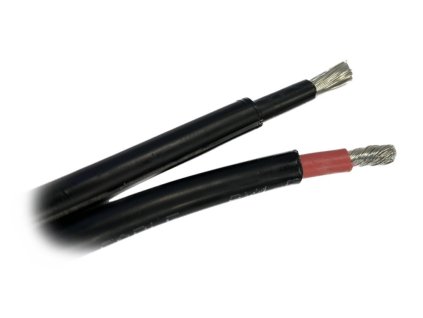 XtendLan SC6-1M-2C solární kabel  1500V/32A, 1m (průřez 2x 6mm) měděný odběr  na desítky m
